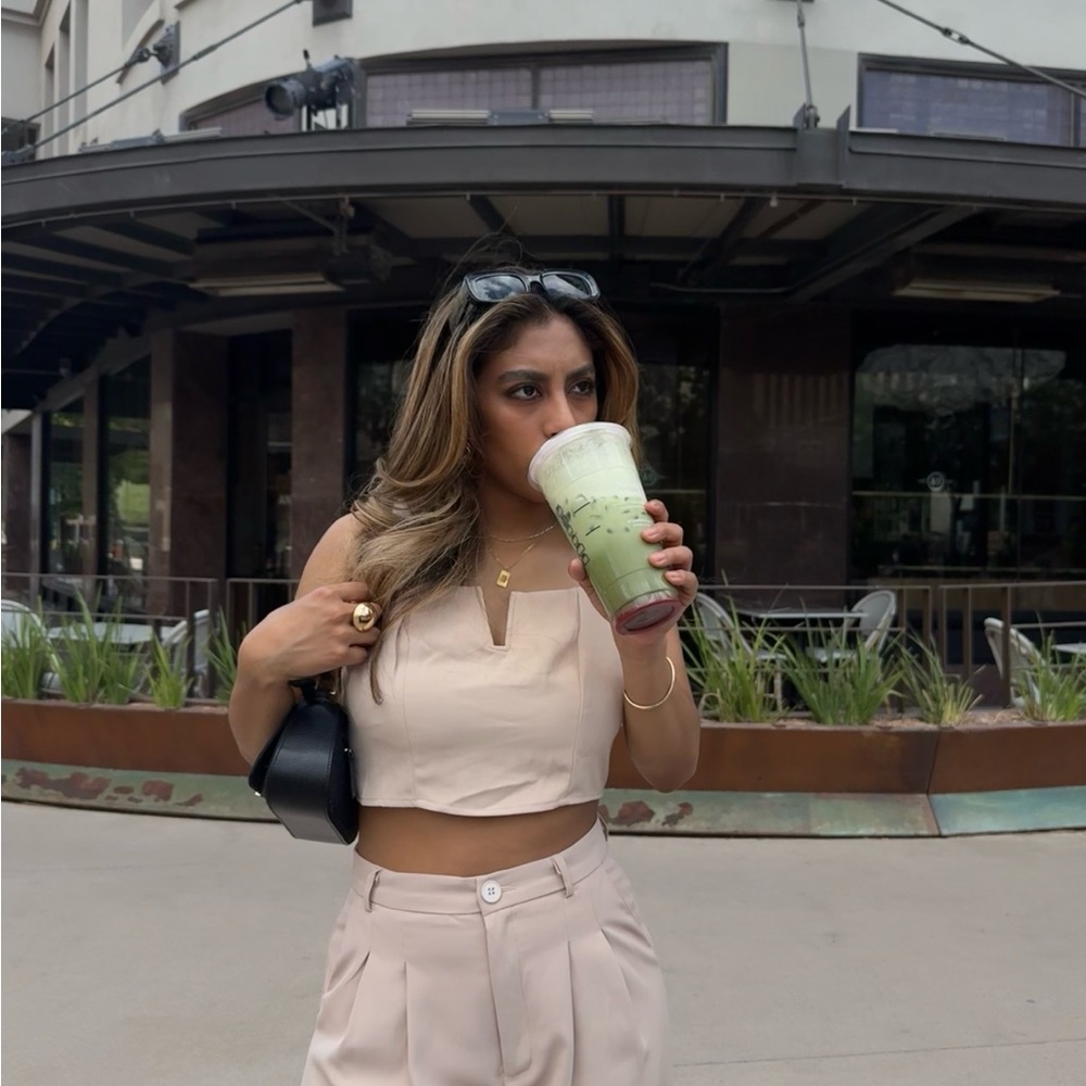 Elegant Cream Women's Jumpsuit